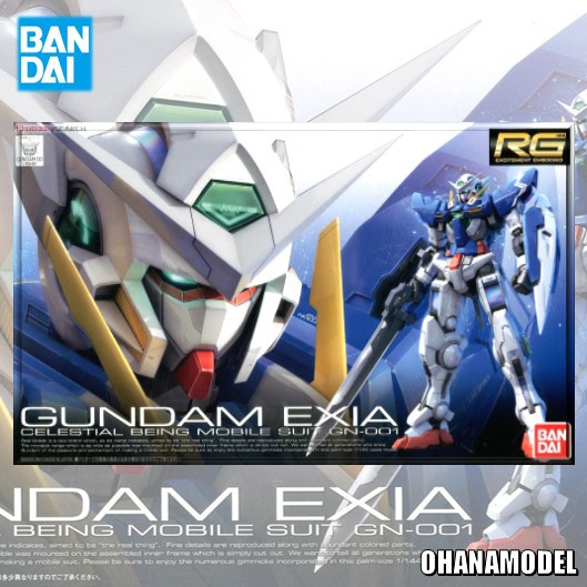 Bandai RG 1/144 Exia Gundam