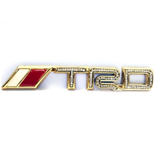 กรุณาวัดขนาดก่อนสั่งซื้อ โลโก้ TRD เพชร โลโก้ TRD LOGO ทีอาร์ดี Aegether