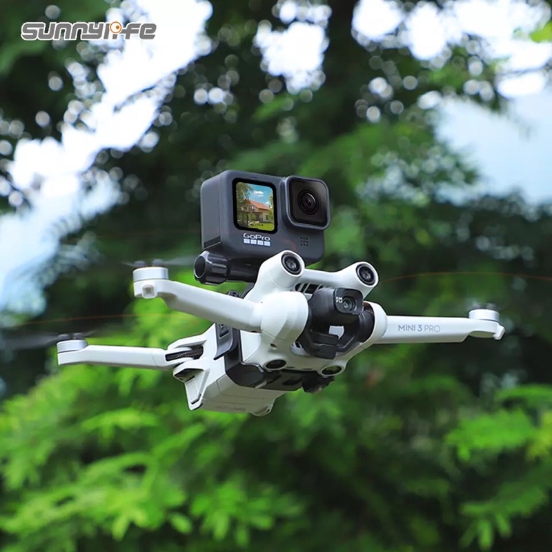 Sunnylife Drone Light Bracket Sports Camera Holder Accessories for Mini 3 Pro for ACTION 2 / GoPro ราคา ถูกที่สุด ดีลบีเคเค แกลเลอรีภาพที่ 2