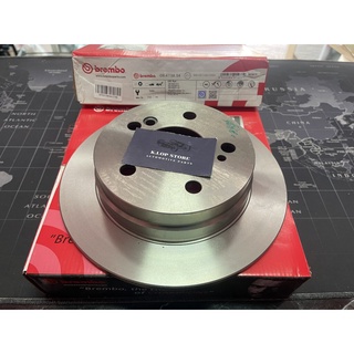 08 4738 14 จานเบรค ล้อ R (ยี่ห้อ BREMBO) รุ่น Std Benz W201 190E 1.8 2.3 2.6 ปี1992-1995 /Benz W124 E/CE 200-300 ปี19...