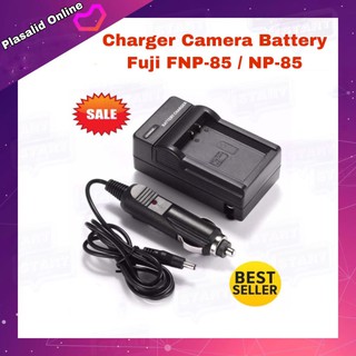 แท่นชาร์จแบตกล้อง Charger Camera Battery For Fuji FNP85 / NP85 / FNP-85 / NP-85 (2in1) ชาร์จได้ทั้งในบ้านและรถยนต์