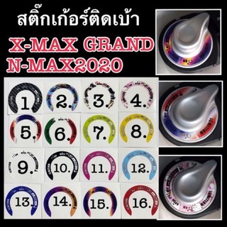 สติ๊กเกอร์กันรอยเบ้ากุญแจ X-max,Grand filano,Q-bix,Aerox,N-max2020