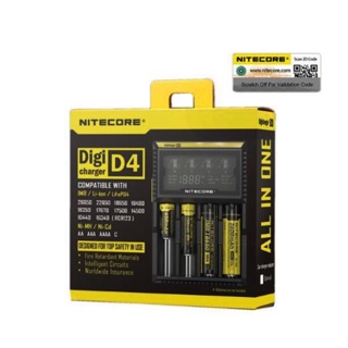 เครื่องชาร์จ Nitecore D4