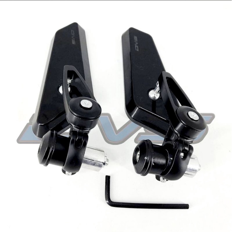 Oval Circuit mirror KLX150 Supermoto CRF150 รุ่น Oval Circuit ใต้กระจกเทรล รุ่นกระจกวงจร