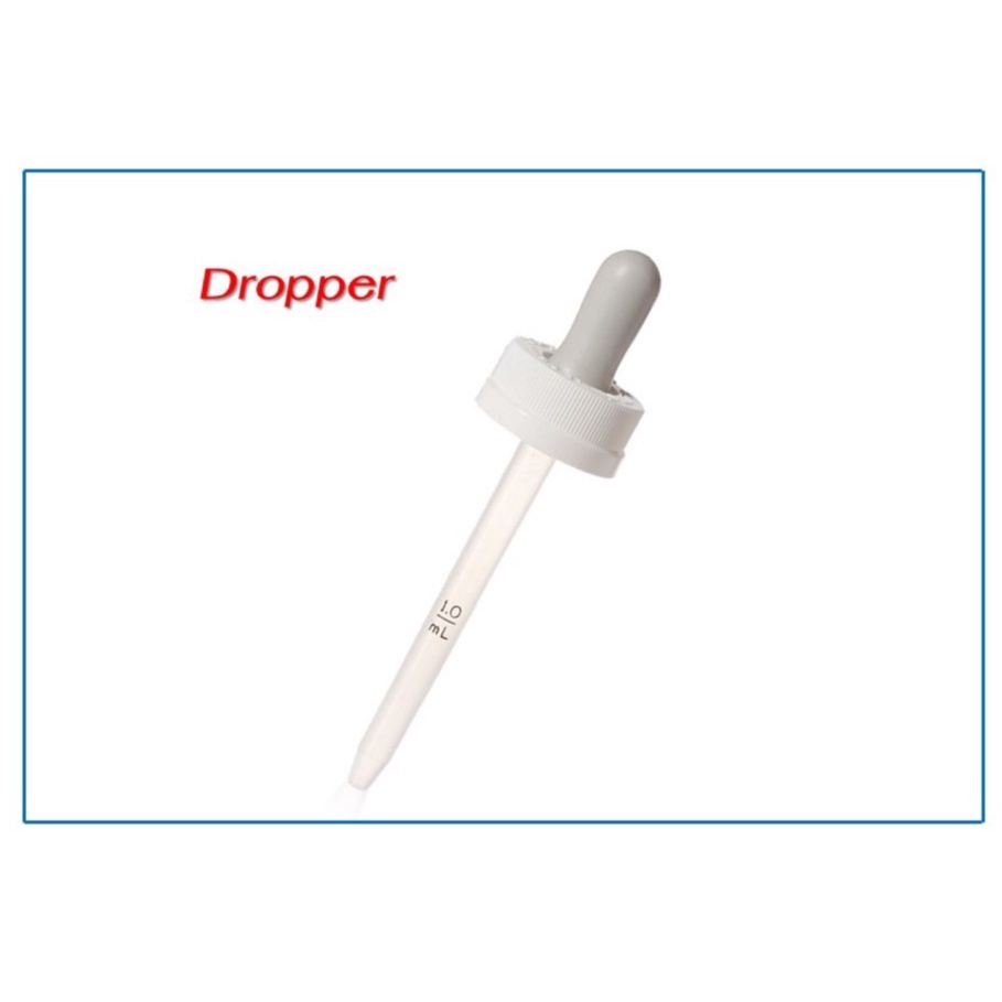 Dropper หลอดหยดแท้ สำหรับ Kirkland ขนาด 1 mL