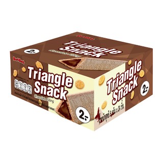 แดท แดท ไตรแองเกิล สแน็ค วิท ช็อกโกแลต ฟิลลิ่ง 6.5 กรัม /  Dat Dat Triangle Snack with Chocolate Filling 6.5 g.