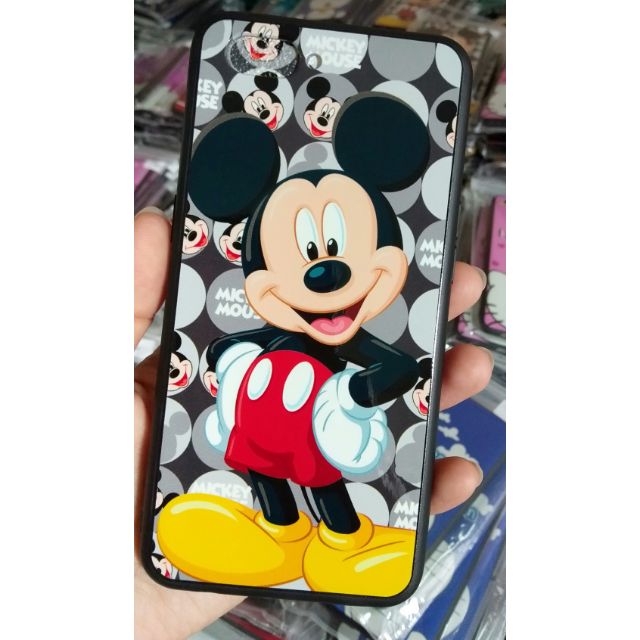 เคสมือถือ ลายมิ้กกี้ เม้าส์ F9,A3s,F7,A37,A83,Y81,Y71,Y7pro2018