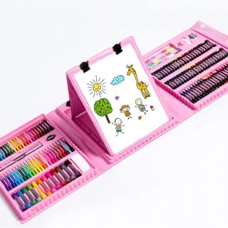 Art Set 208 พาเลทชุดระบายสี เซ็ทใหญ่ 208 ชิ้น (กล่องมี 2 สีให้เลือก )