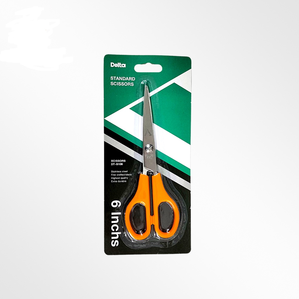 (KTS)กรรไกรเดลต้า DELTA No. DT-S106 Size 6"