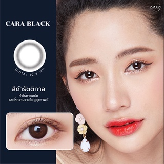 Zpluzlens คอนแทคเลนส์ : 🖤 Mini Cara Black -0.75 ถึง -5.00