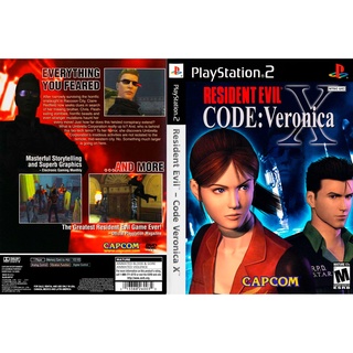 แผ่นเกมส์ PS2 Resident Evil Code Veronica X   คุณภาพ ส่งไว (DVD)