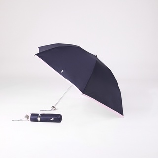 Polo Ralph Lauren UMBRELLLA Back side stripes print ร่ม รุ่น HMPOGFTH5720023 สี 410 NAVY-410