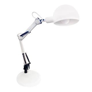 Reading lamp DESK LAMP HD2922 WH CARINI METAL MODERN WHITE The lamp Light bulb โคมไฟอ่านหนังสือ ไฟอ่านหนังสือ CARINI HD2