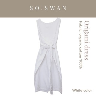 Origami dress (white)