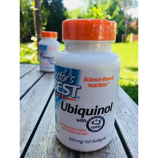 Ubiquinol, Featuring Kanekas QH 100 mg 60 Softgels (Doctors Best) ยูบิควินอล ช่วยโรคหัวใจ  ชลอความแก่ ผิวเต่งตึง