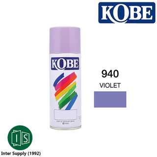 KOBE 940 สีสเปรย์  สีม่วง VIOLET 400cc.