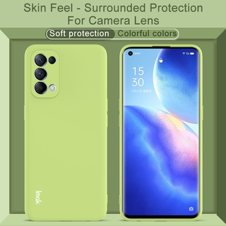 Original Imak Fashion Colorful Casing Oppo Reno 5 Pro 5G Skin feel Soft TPU Case Oppo Reno5 5G Full Protection Silicone Back Cover