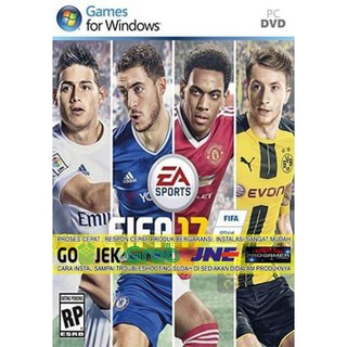 Fifa 17 CD DVD เกมพีซีเกมแล็ปท็อป