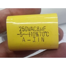 ซีหางหนู 8uf ขนาด 250V