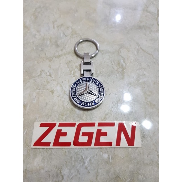 GANTUNGAN พวงกุญแจ mercedes benz พวงกุญแจโลหะ mercy