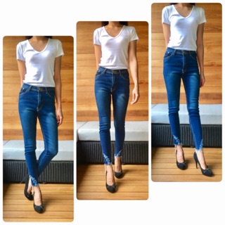 กางเกงสกินนี่ยีนส์ Skinny Jeans เนื้อผ้าดี ทรงสวยมาก