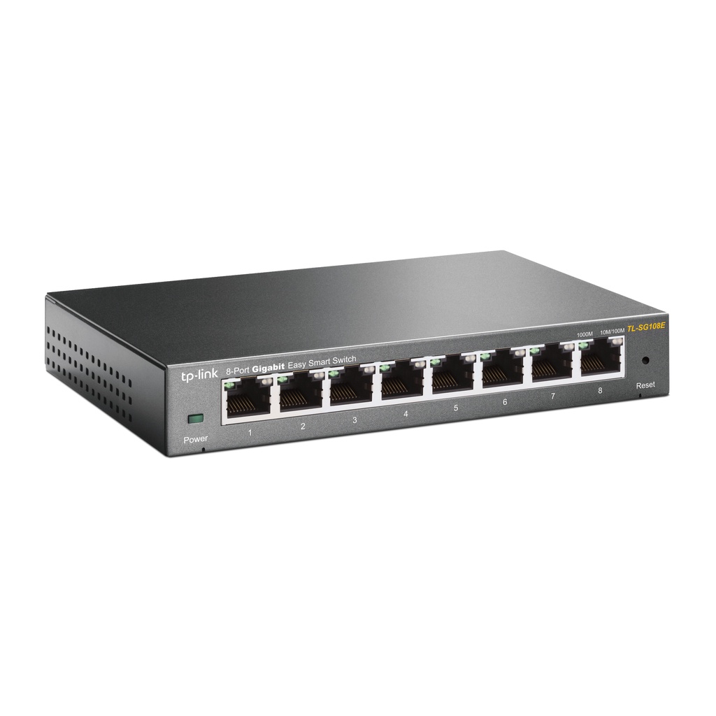 ส่งแมสได้ 🛵 TP-LINK TL-SG108E 8-Port Gigabit Easy Smart Switch