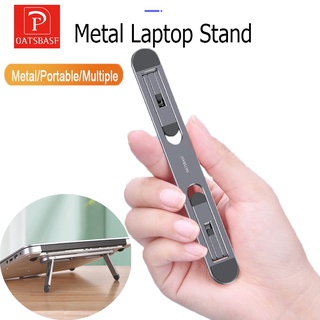 Oatsbasf ขาตั้งอลูมิเนียมโลหะอลูมิเนียมแบบพกพาสําหรับคอมพิวเ…