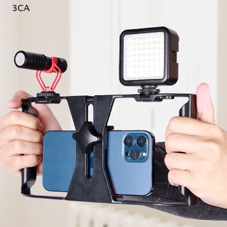 3CA Video Camera Cage Stabilizer Mount Holder Handheld Frame Film Rig Vlog Phone 3C