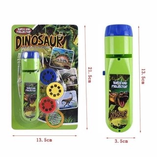 🌟COD✼พร้อมส่ง◕โปรเจ็กเตอร์ของเล่นไดโนเสาร์ ไฟฉายโปรเจคเตอร์ Projection flashlight toy ของขวัญเด็ก