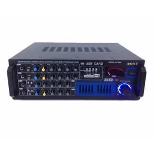 A-ONE แอมป์ขยาย 150Wx2 RMS รองรับ USB SD Card player and digital FM,Bluetooth รุ่น X-158BT