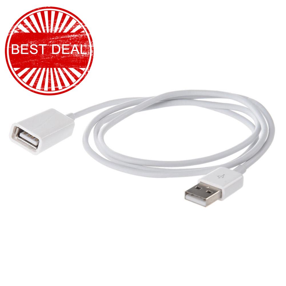 A Usb To Male Female A Extension M/f White Cable Lw 40 Y4L8 zGHz