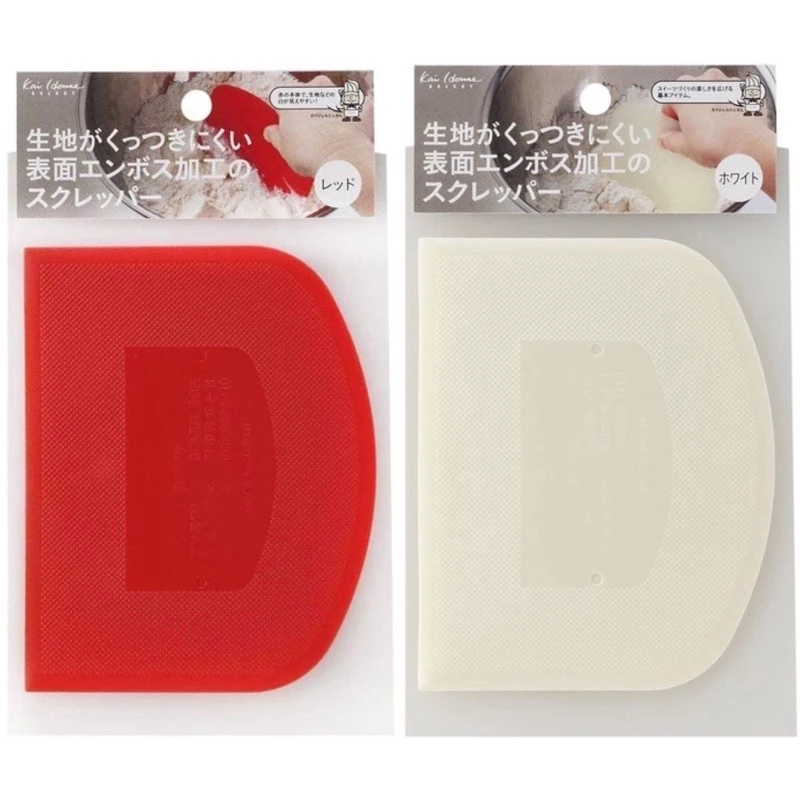 พร้อมส่ง Kai Cotta Scraper ที่ตัดแป้ง ตัดโดว์ ปาดครีม ผสมอาหาร จาก ญี่ปุ่น Made in Japan Kai House Select