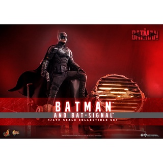 พรีออเดอร์ Hot Toys MMS641 1/6 The Batman - Batman and Bat-Signal