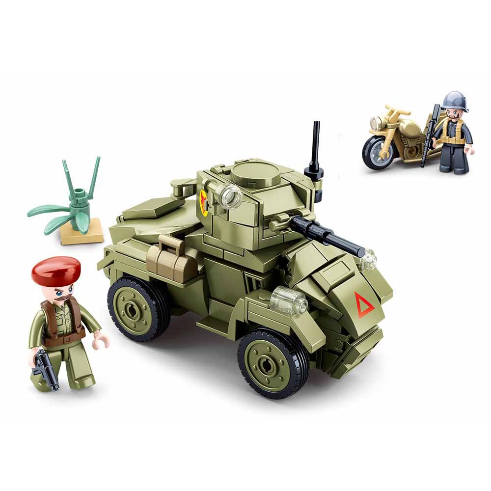 ProudNada Toys ของเล่นเด็ก ตัวต่อ รถถัง ทหาร Sluban ARMY 154 PCS B0710 - รูปที่ 4