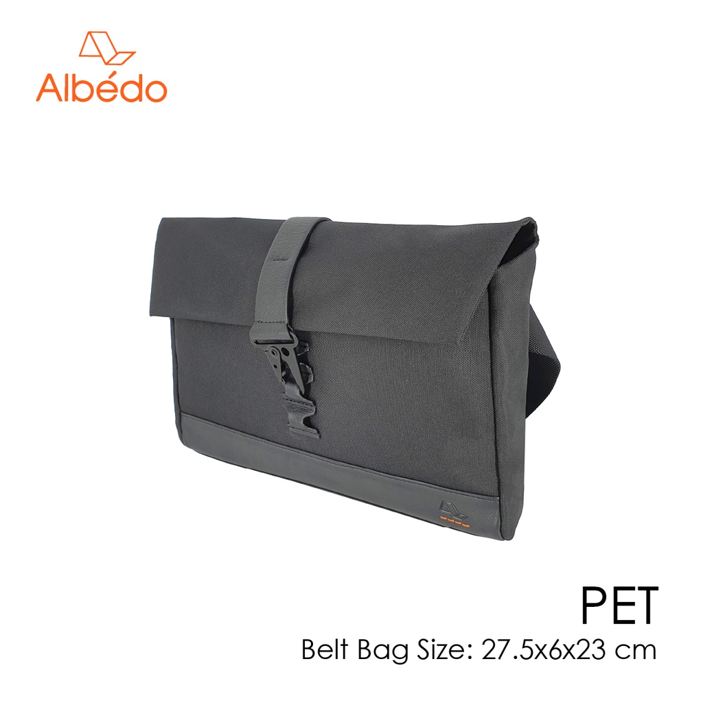 [Albedo] PET BELT BAG กระเป๋าสะพาย คาดอก คาดเอว รุ่น PET - PE00899