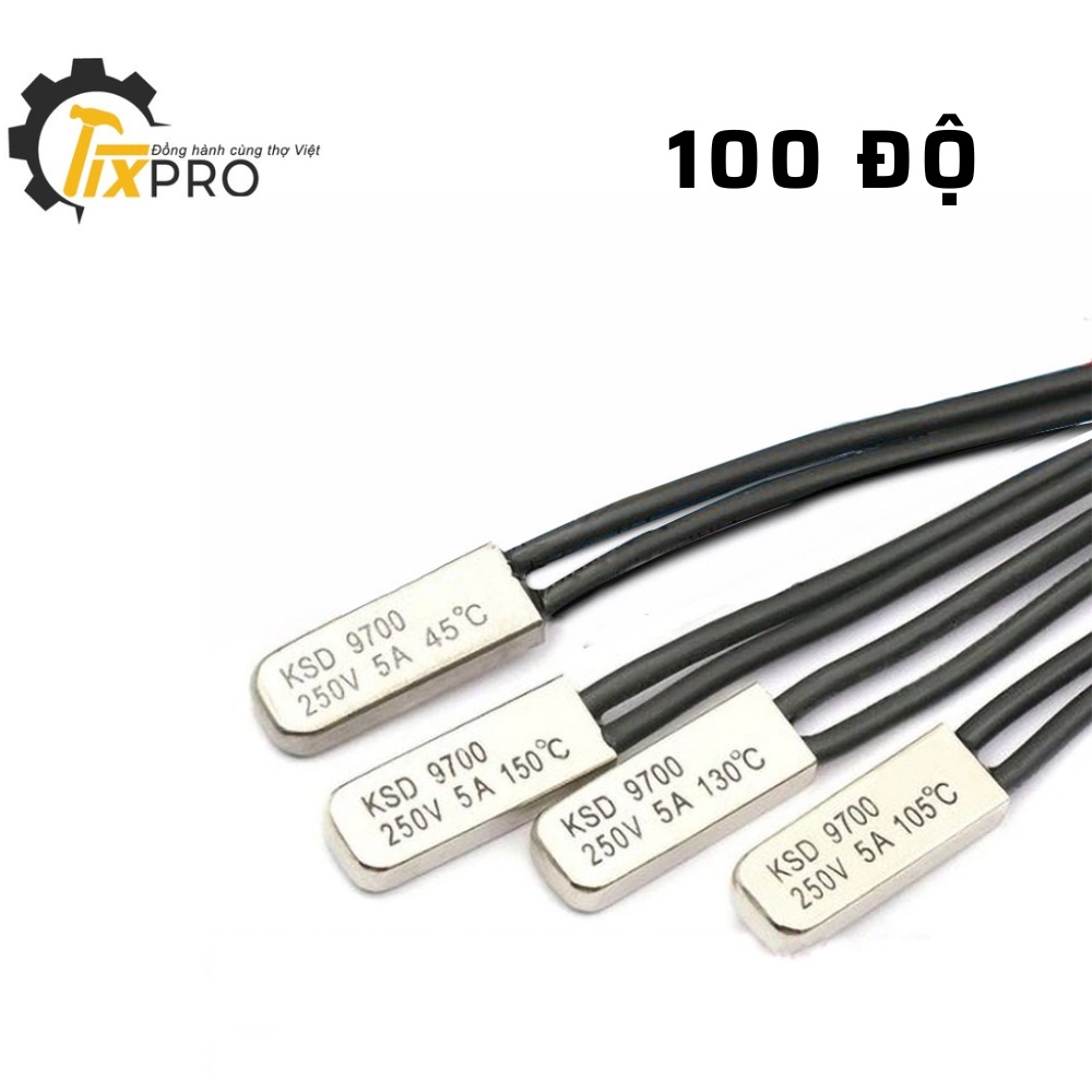 รีเลย์ความร้อน KSD9700 100 องศา 5A 250V
