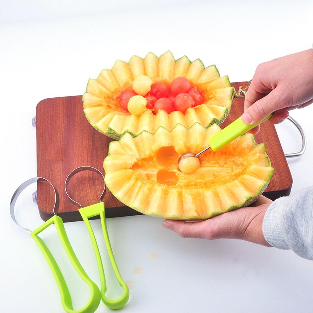 WMES1 3 In 1 Melon Baller Cutter Creative Melon Baller Scoop Set ...