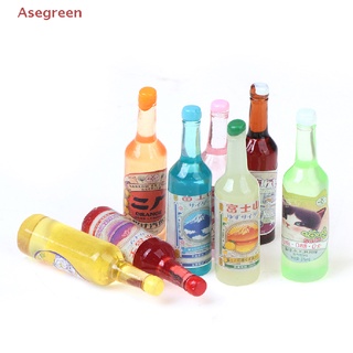 [Asegreen] โมเดลขวดน้ําโซดาจิ๋ว 1:12 สําหรับตกแต่งบ้านตุ๊กตา 5 ชิ้น