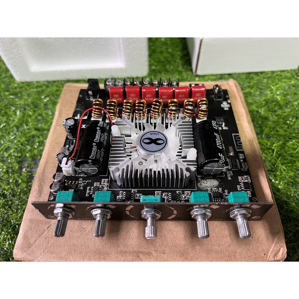 XY-S350H แอมป์จิ๋วบลูทูธรุ่น กำลังขับ 790 วัตต์ L,R 220W+220W +SUB 350W