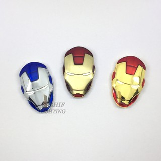 1 x 3 D สติกเกอร์โลหะ Iron Man Marvel Hero โลโก้รถยนต์