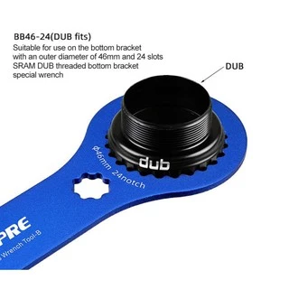 TOOPRE ประแจขันถอดกระโหลกกลวงจักรยาน For BB51 BB52,DUB BB Bike Tool Spanner (1ชิ้น)