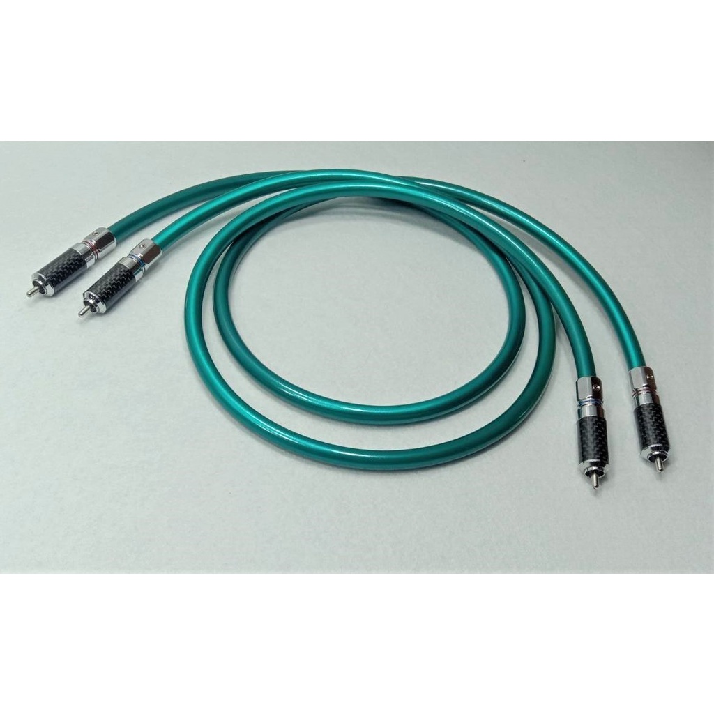 ...สายสัญญาณ RCA ORTOFON Reference 8NX หัวแจ็ค RCA Carbon Kevlar ชุบทอง หรือโรเดียม แบบ 2 เส้น
