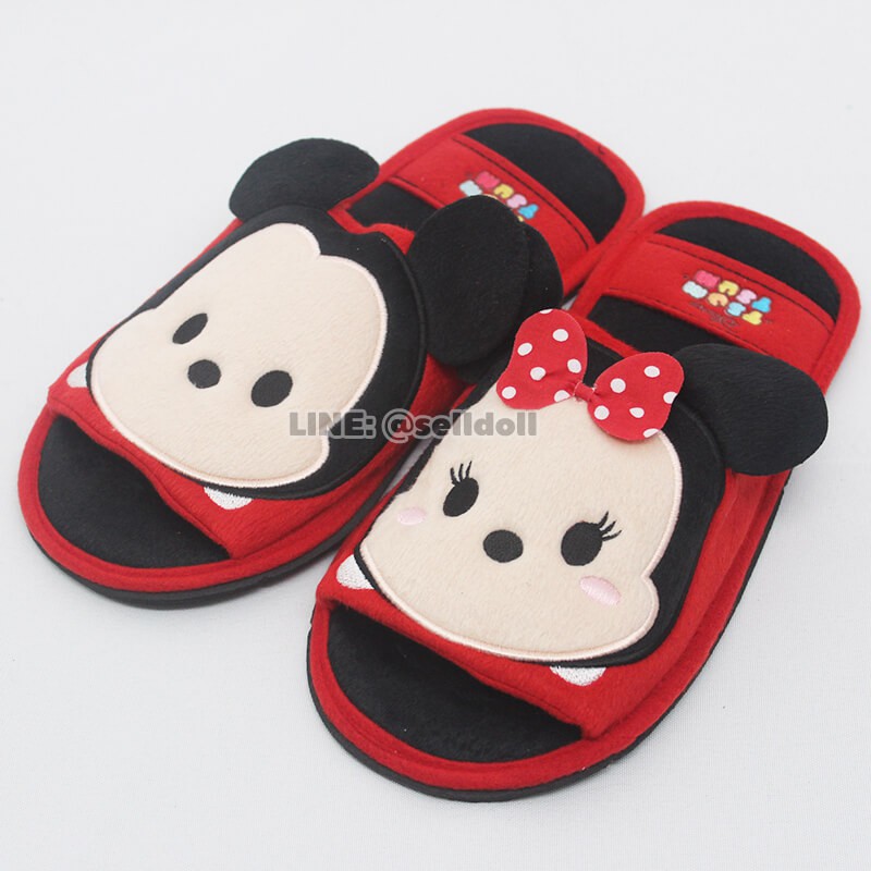 รองเท้าใส่ในบ้าน Micky & Minnie ลิขสิทธิ์แท้ / รองเท้าใส่ในบ้าน มิกกี้ เมาส์ มินนี่ เมาส์ / รองเท้า Micky mouse ดิสนีย์ Disney