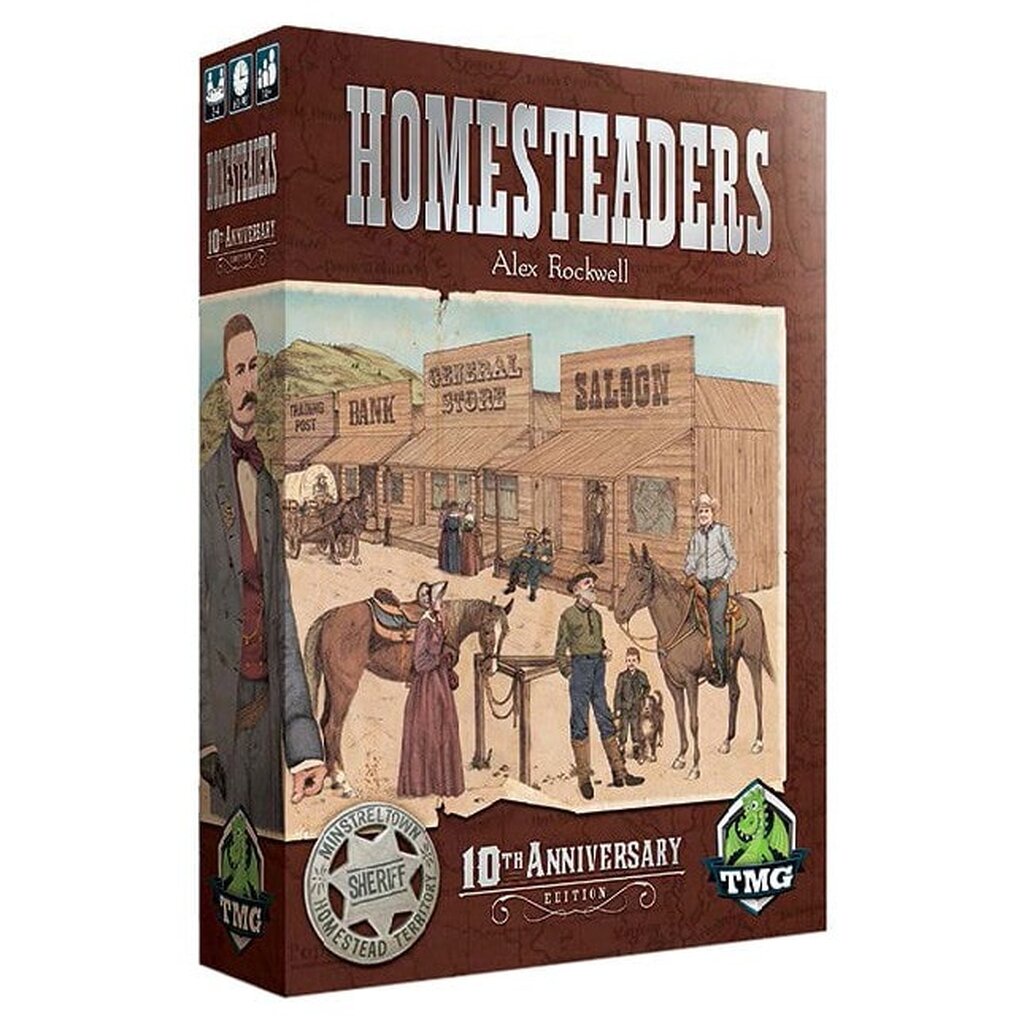 Homesteaders 10th บอร์ดเกม คู่มือภาษาอังกฤษ