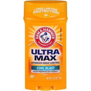 ARM &amp; HAMMER ULTRA MAX Solid AntiPerspirant Deodorant, Cool Blast, 2.6 oz.