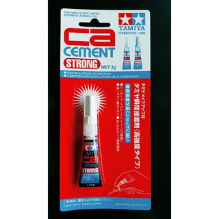 กาวทามิย่า TAMIYA TA87139 CA Cement Strong 3 กรัม