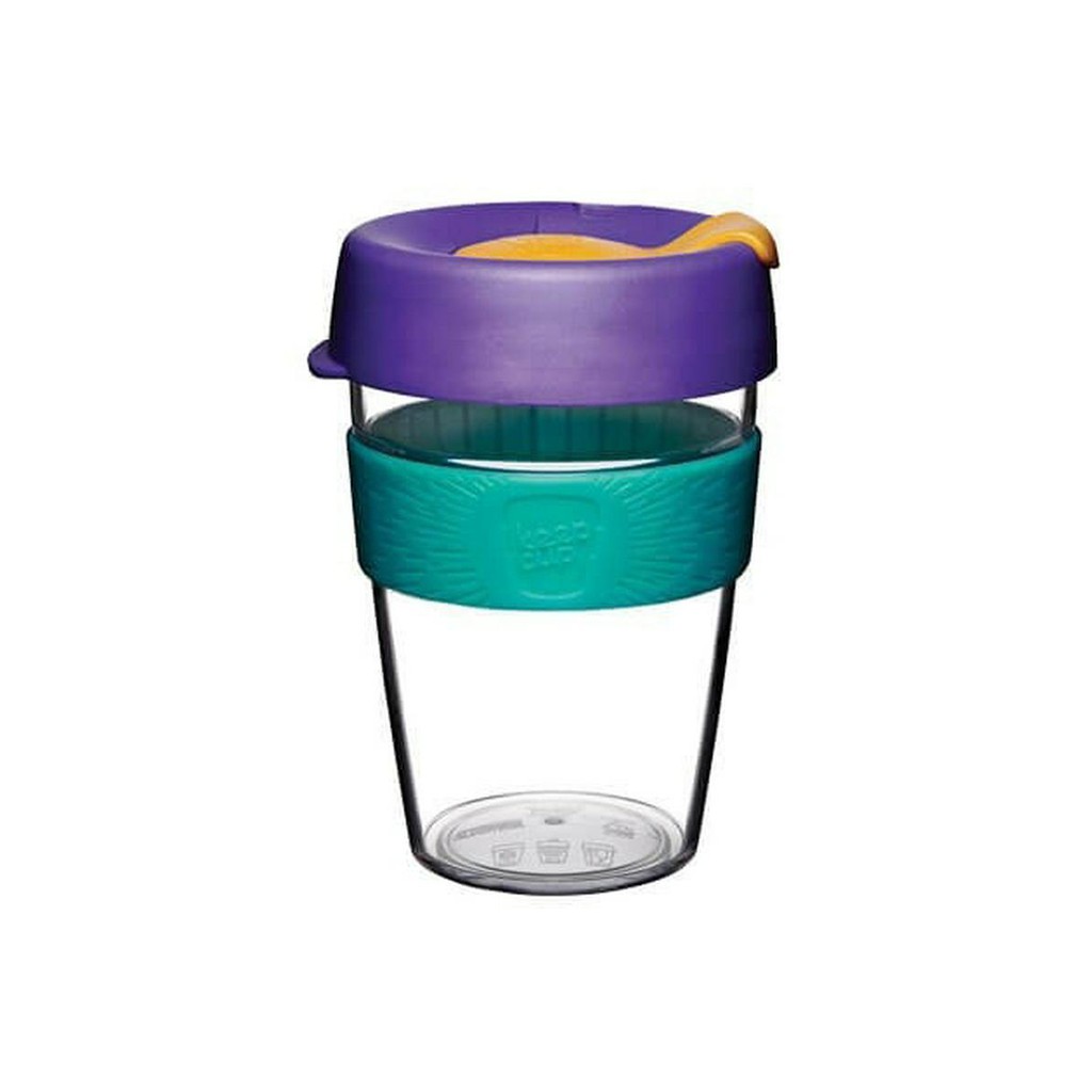 KeepCup Original Clear 12ออนซ์ แก้วกาแฟรักษ์โลก นำเข้าจากออสเตรเลีย (ของแท้)