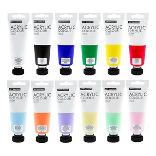 สีอะคริลิค สีอะคริลิคพาสเทล สีอะคริลิคหลอด สีอะคริลิก ART RANGER หลอดใหญ่ 75ml (1 หลอด) Acrylic Colour