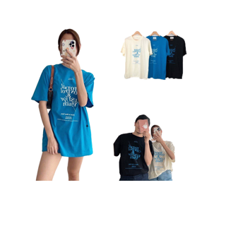 [ลด 10% กรอกโค้ด SDG79Z] (oversize.summer_779) เสื้อยืดโอเวอร์ไซส์ oversize สกรีนลาย Total control (พร้อมส่ง) /OV-T-0001