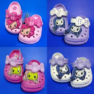 รองเท้าเด็ก รองเท้ารัดส้นหัวโต ลายโพนี่ PONY มีไฟ สินค้าลิขสิทธิ์แท้ ลายน่ารัก